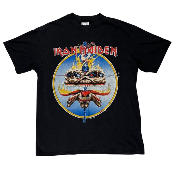 Vintage 1988 Iron Maiden Seventh Son T Shirt
